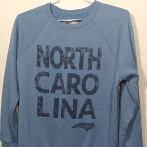 North Carolina State Women's Sweatshirt Color: Pacific Blue-Size: Large - Picture 10 of 14